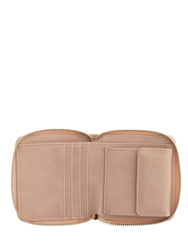 Мини портфейл за момиче Guess в розово