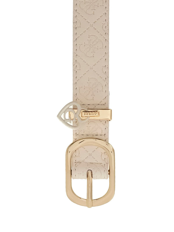 Колан за момиче Guess в кремаво
