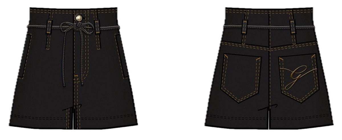 Къси панталони за момиче Guess