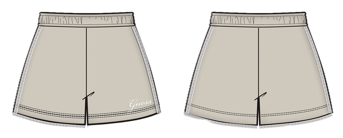 Спортни къси панталони за момиче Guess
