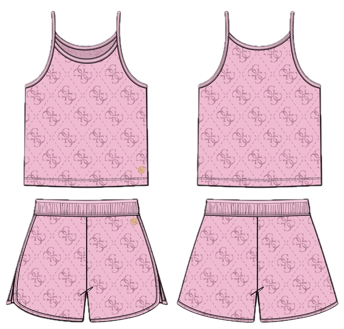 Комплект от две части за момиче Guess