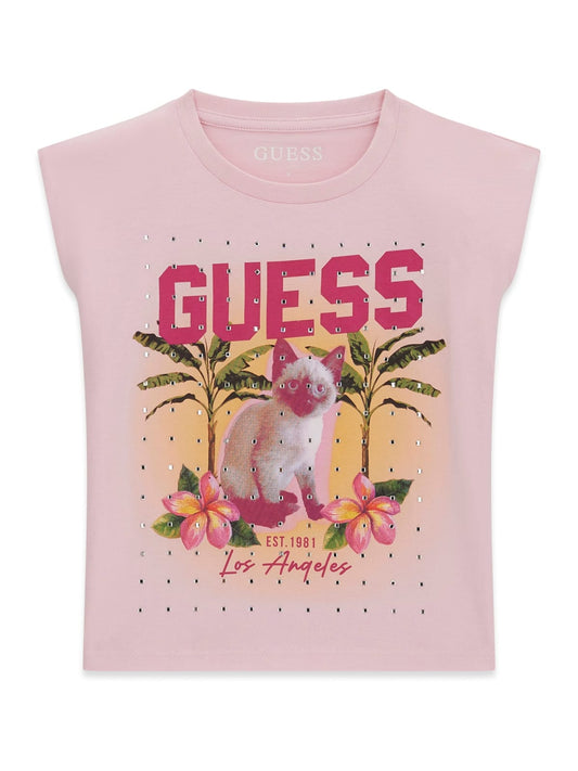 Тениска за момиче Guess
