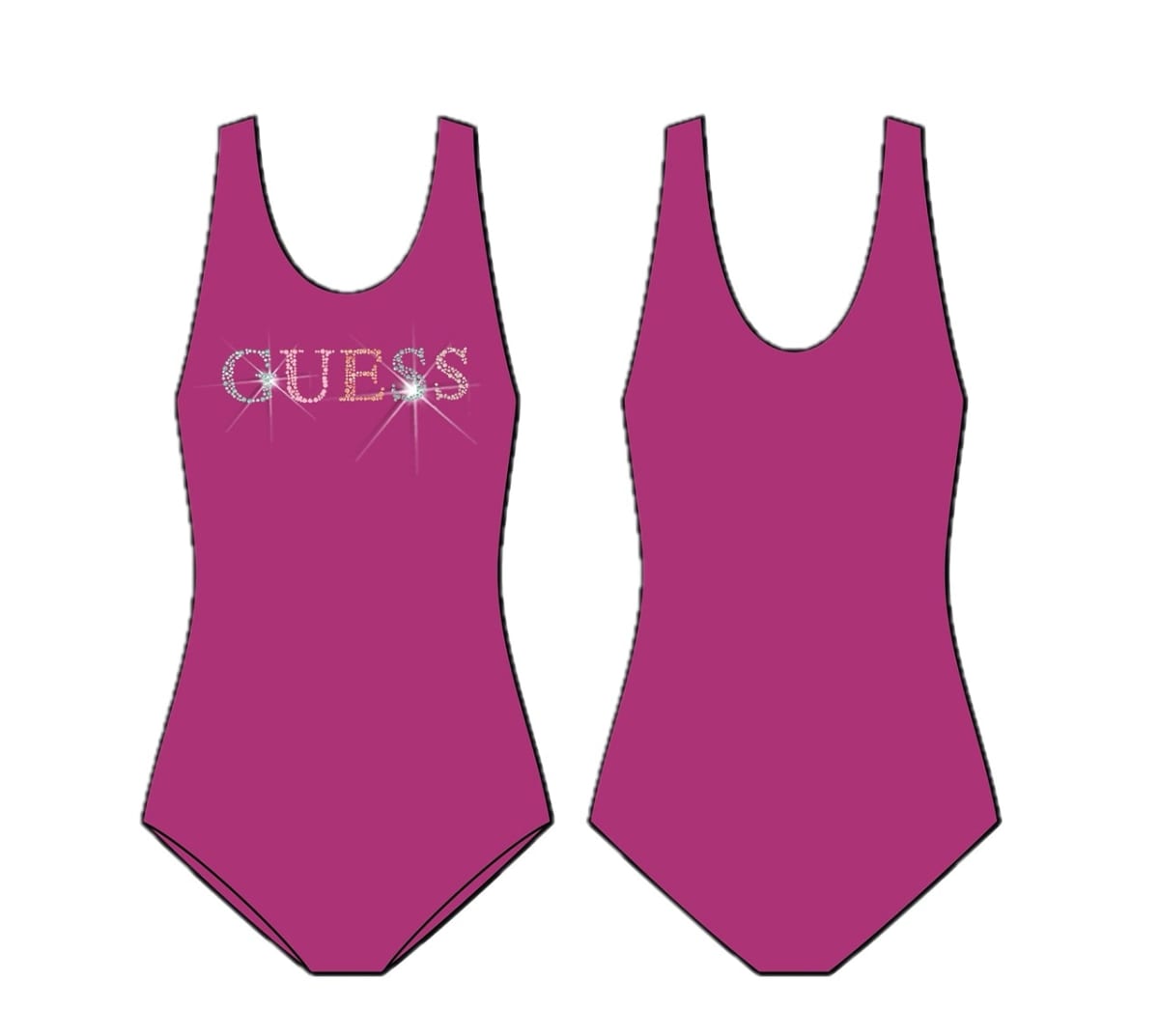 Цял бански за момиче Guess