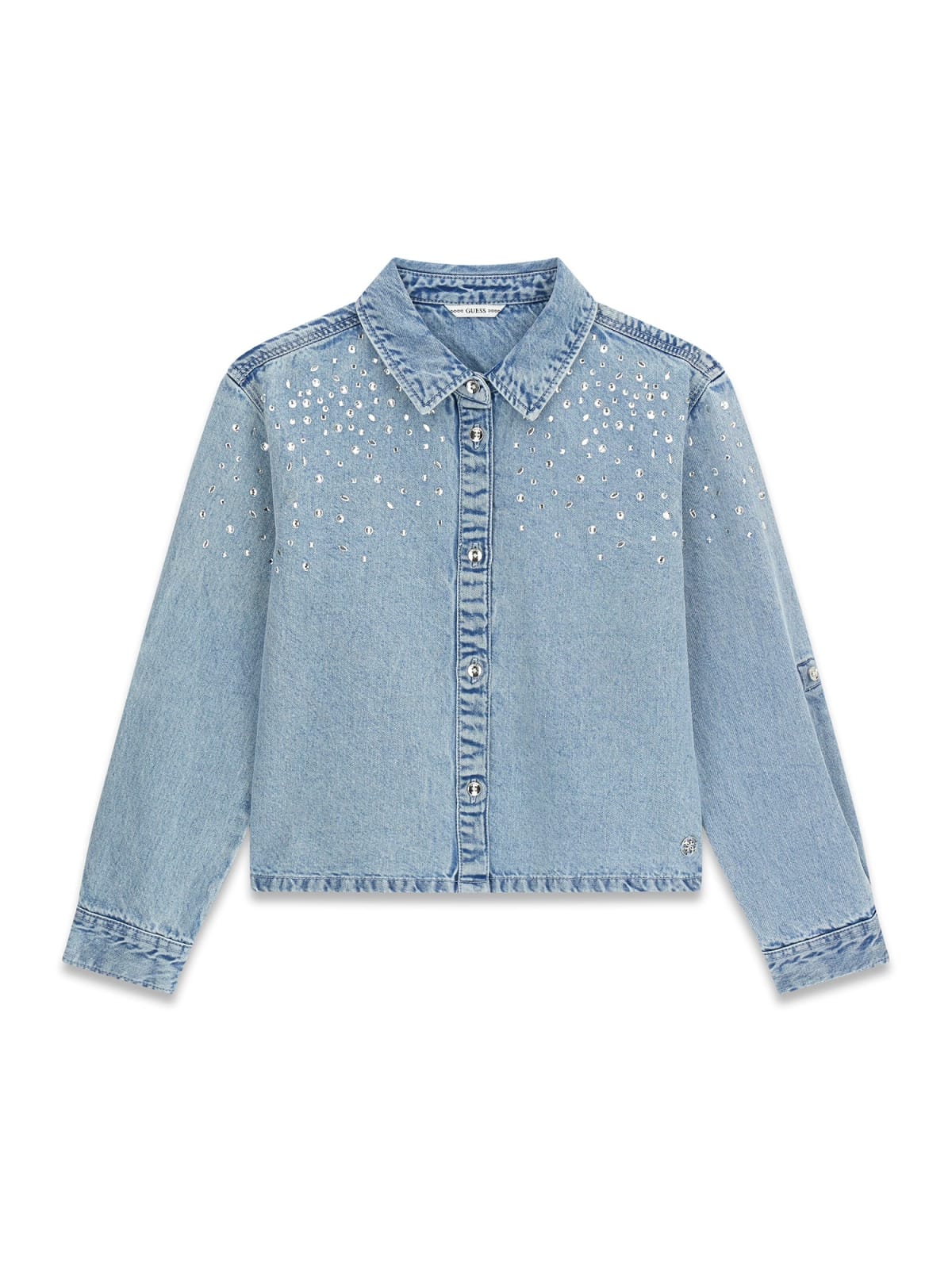 Детска дънкова риза GUESS