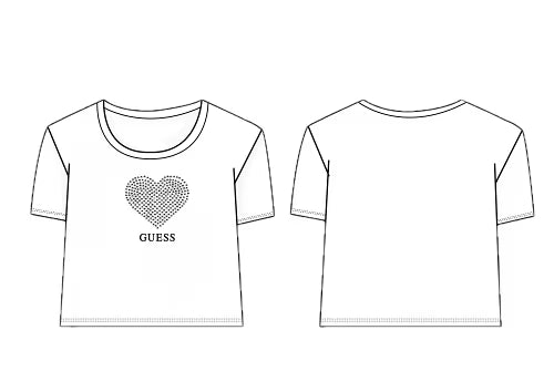 Тениска за момиче Guess