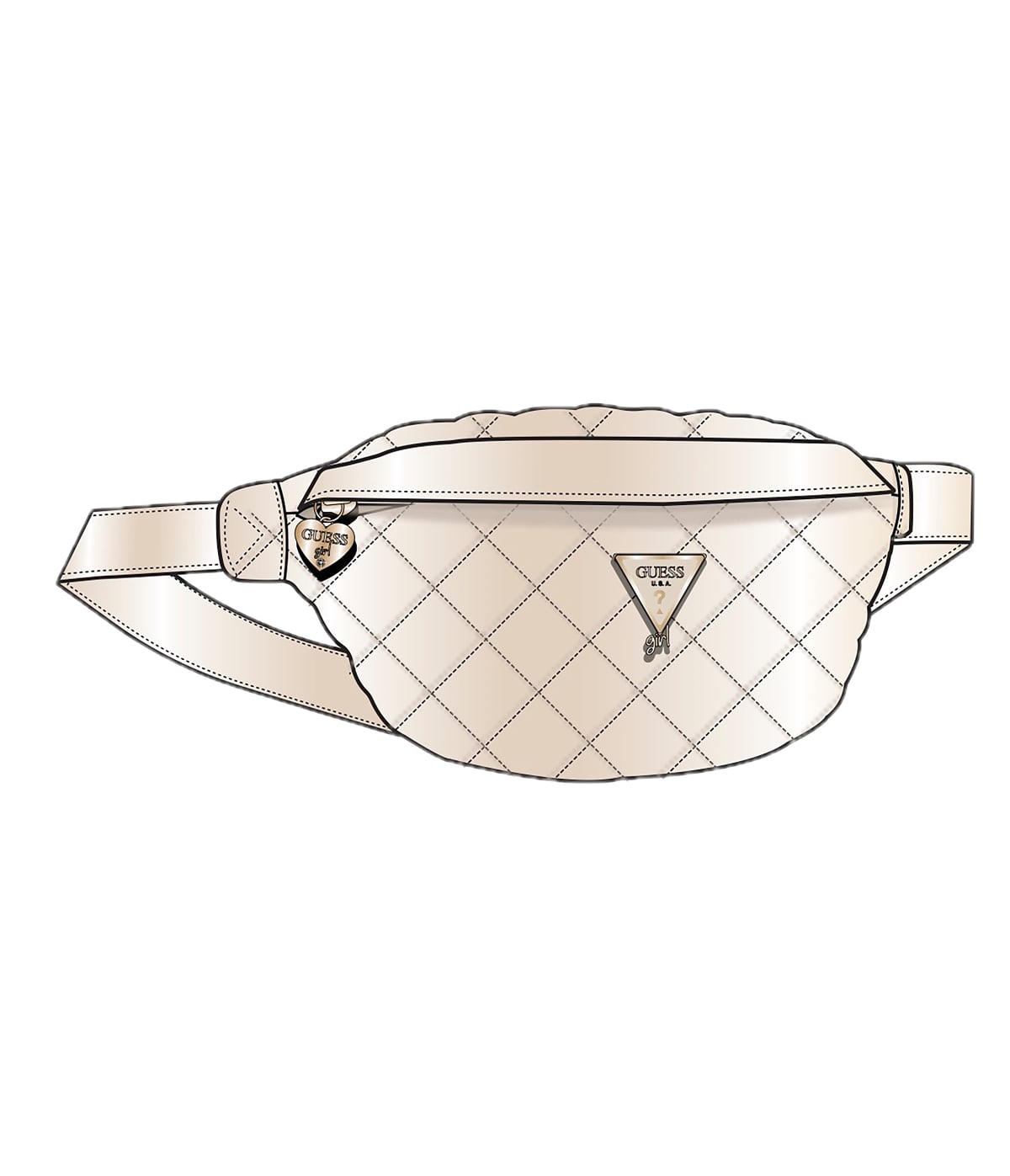 Чанта за кръста за момиче GUESS