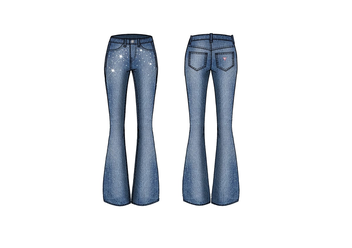 Дънки за момиче Guess