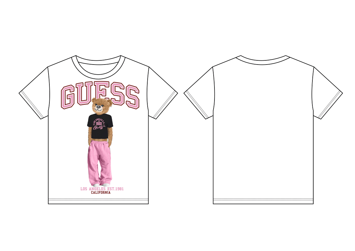 Тениска за момиче Guess