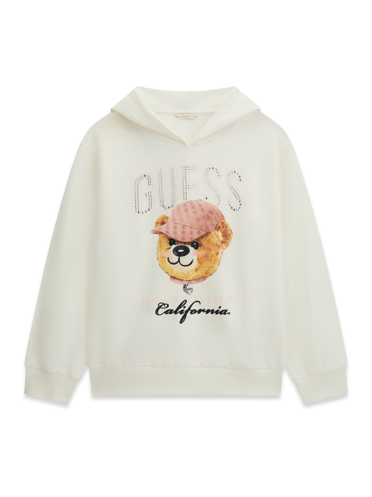 Горнище с качулка за момиче Guess