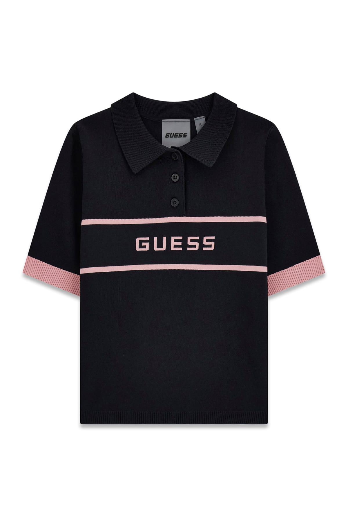 Пуловер с къс ръкав за момиче Guess