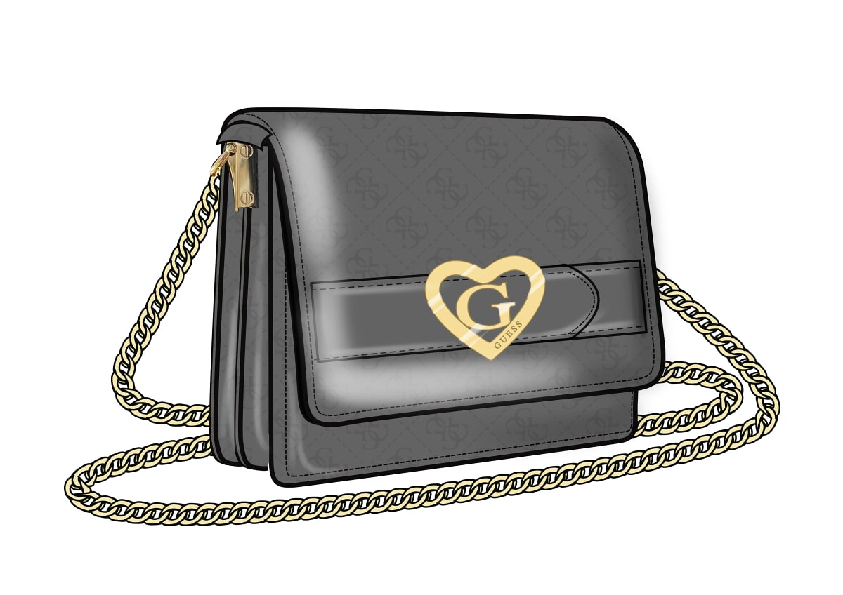 Чанта през рамо за момиче Guess
