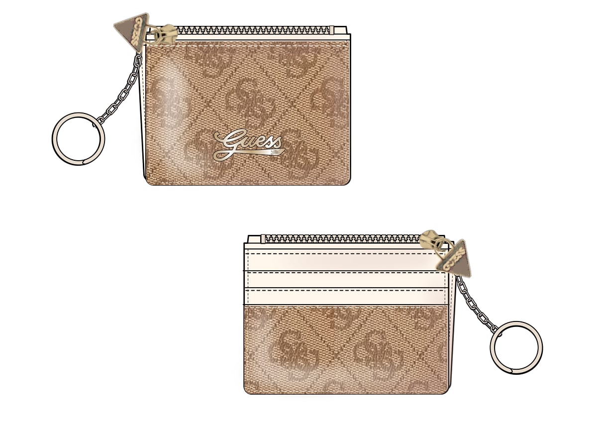Калъф за карти за момиче Guess