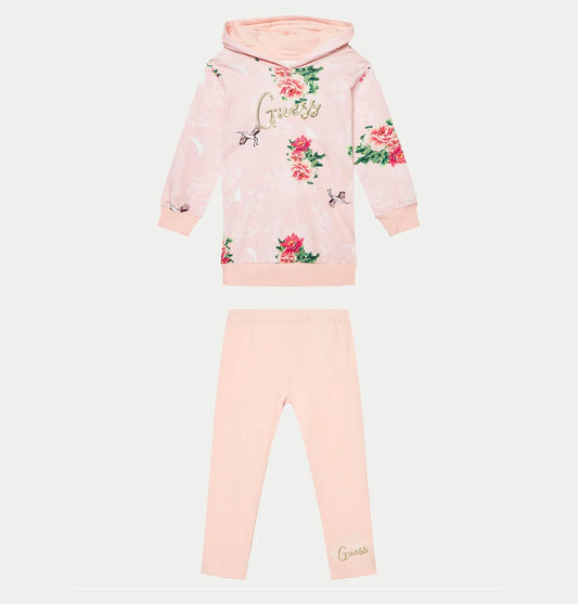 Комплект суичър и клин Guess