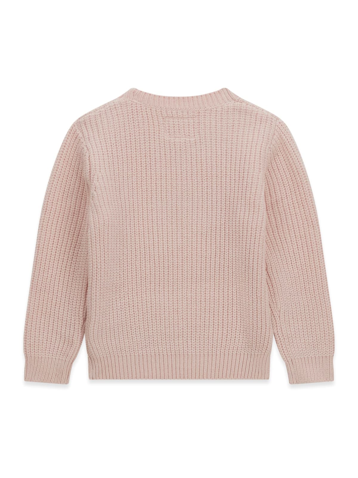 Розов пуловер за момиче Guess