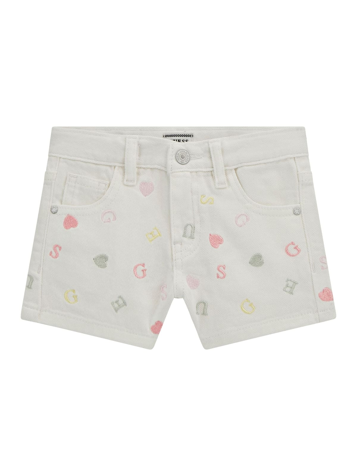 Short denim pants for girls GUESS
