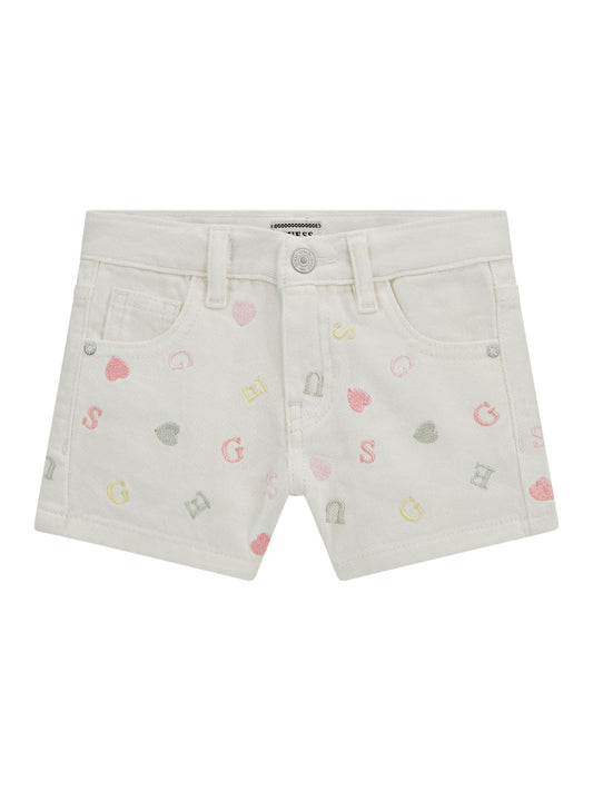 Short denim pants for girls GUESS