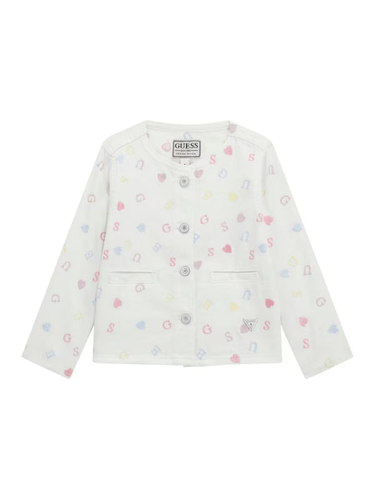 Children's denim jacket for girls Guess