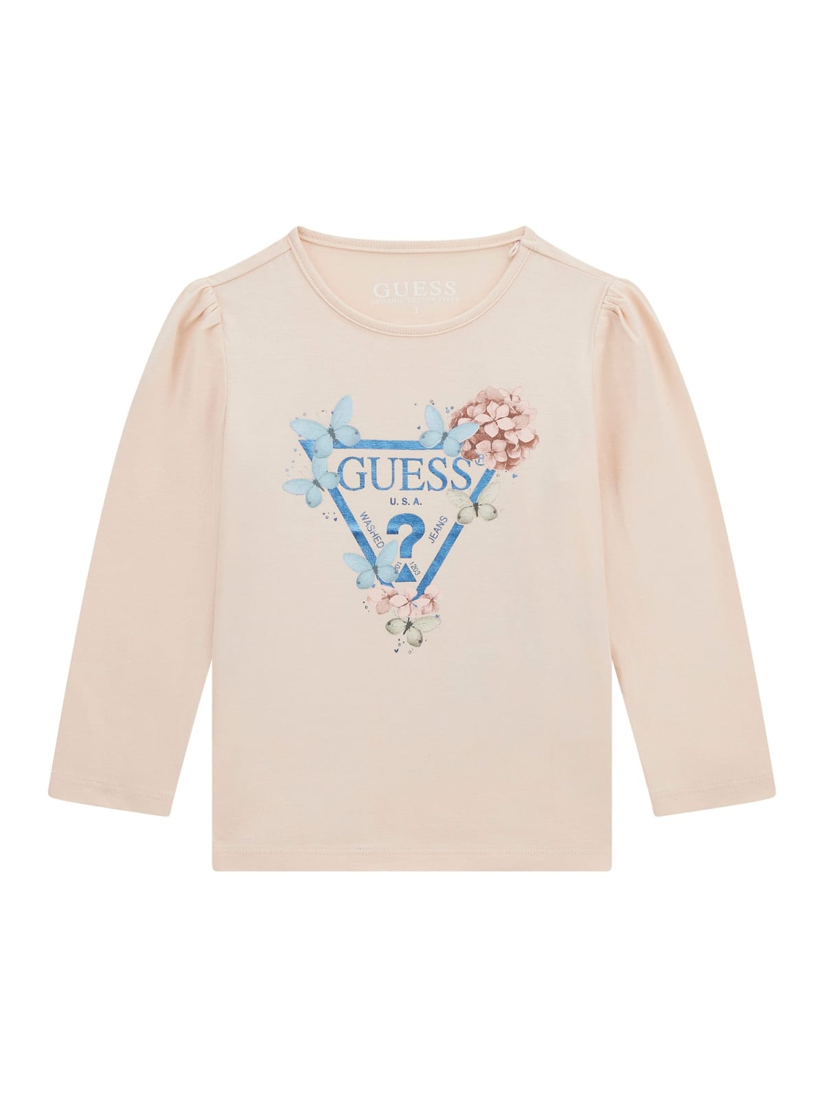 Детска блуза в розово Guess