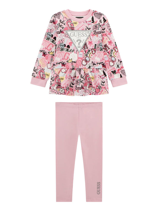 Комплект от две части за момиче Guess