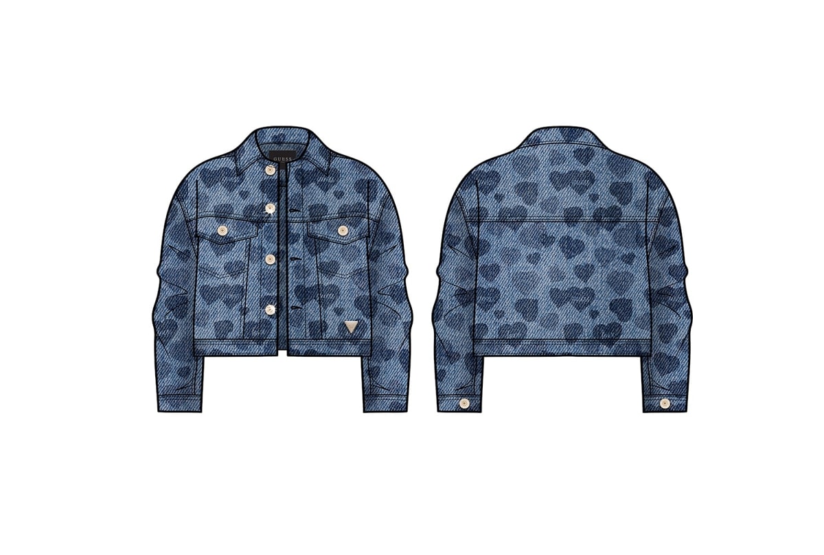 Guess girl's denim jacket