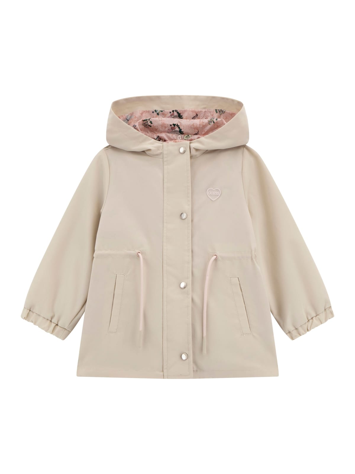 Children's jacket for girls with removable vest Guess