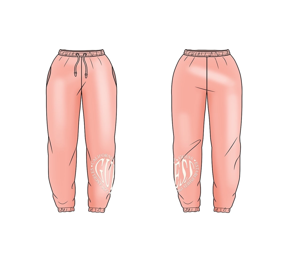 Спортен панталон за момиче Guess