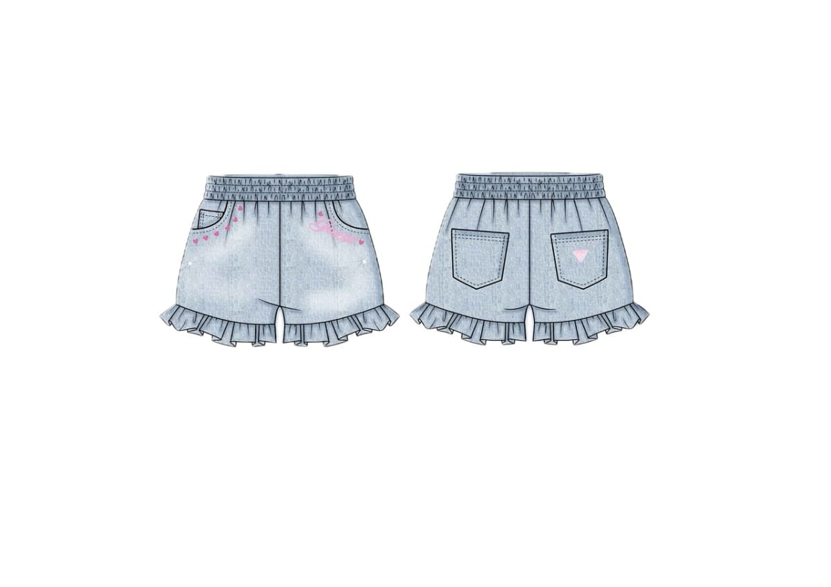 Къси панталонки за момиче Guess