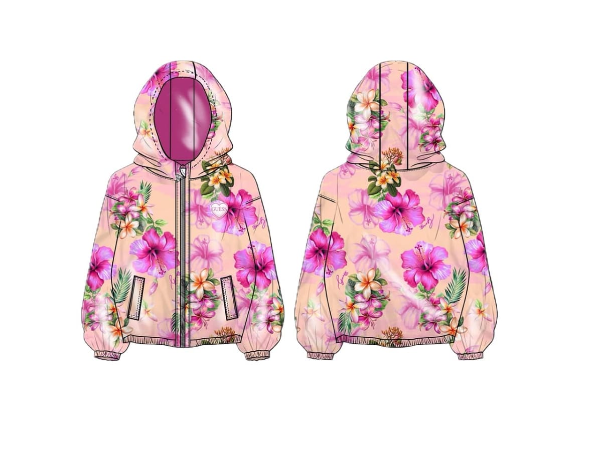 Леко яке за момиче Guess