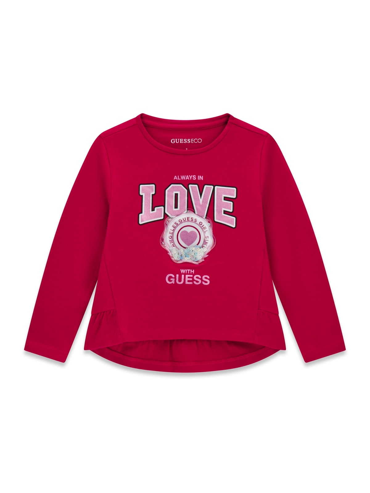 Блуза с дълъг ръкав за момиче Guess