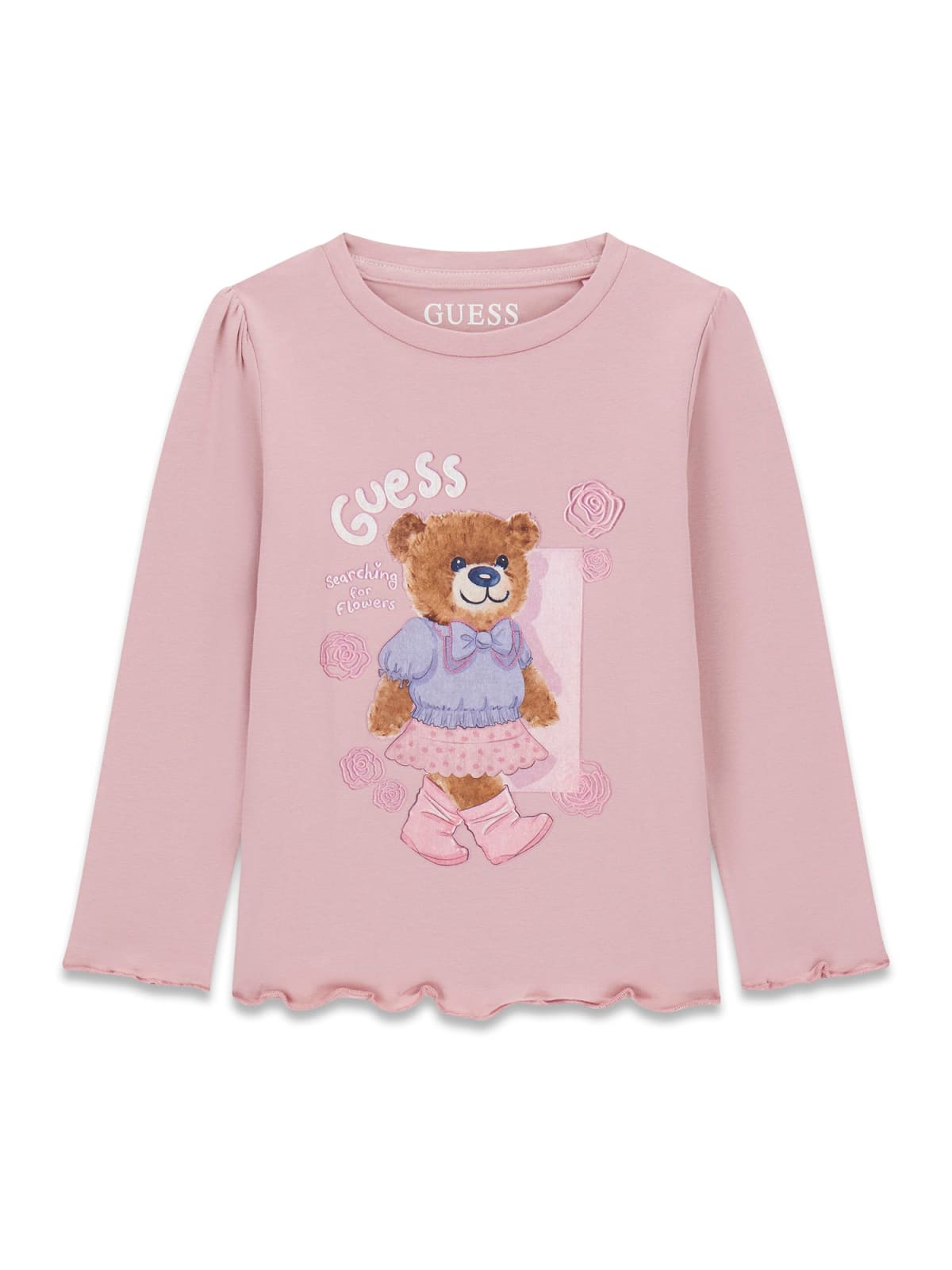 Блуза с дълъг ръкав за момиче Guess