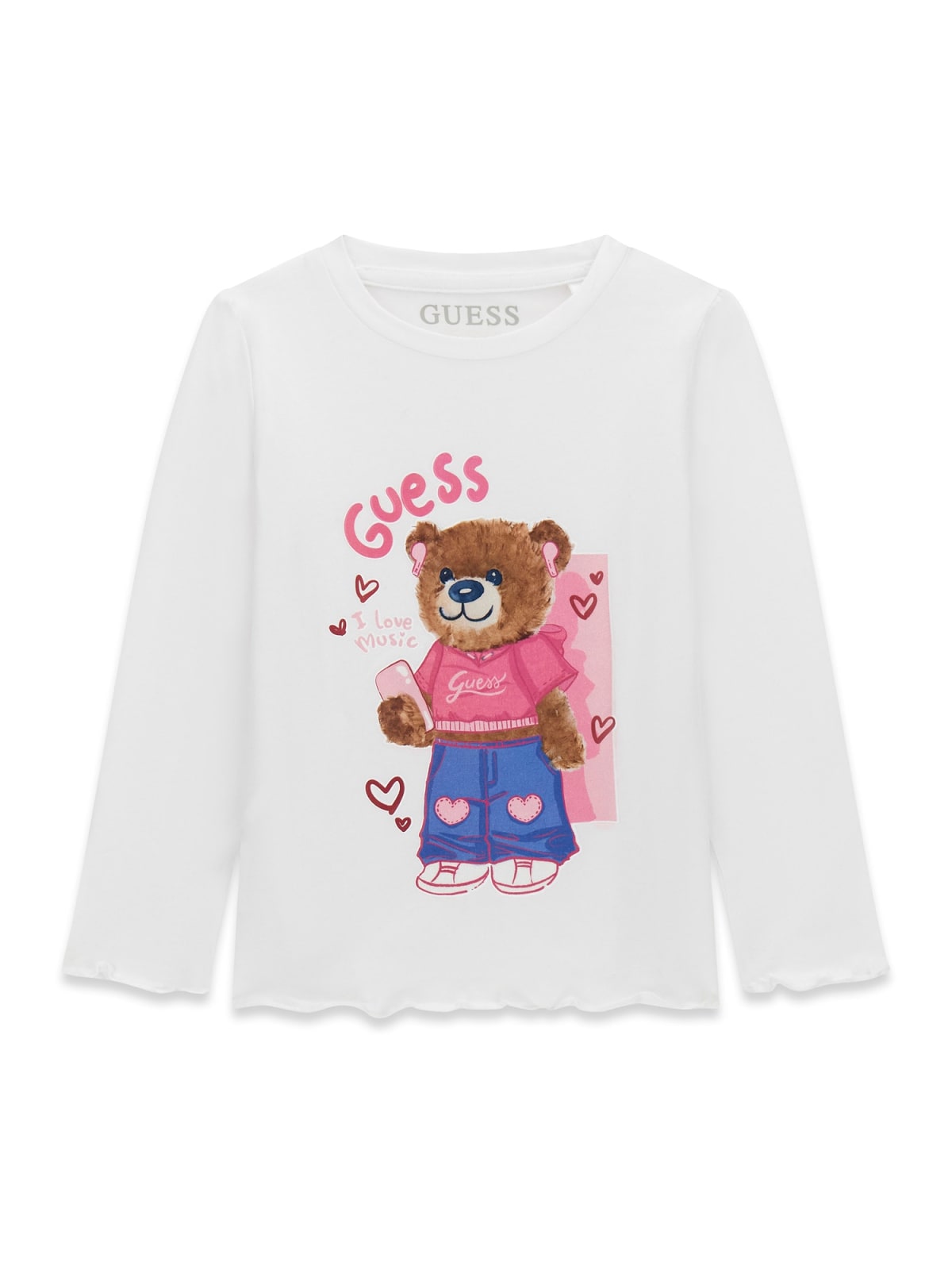 Блуза с дълъг ръкав за момиче Guess