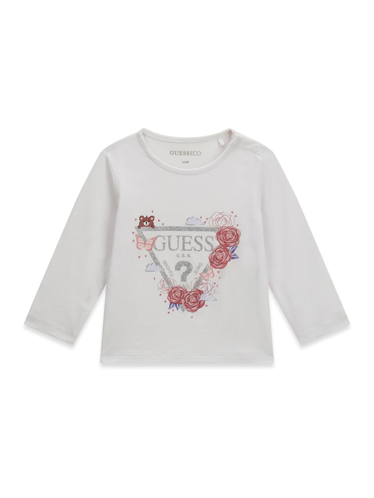 Блуза с дълъг ръкав за момиче Guess