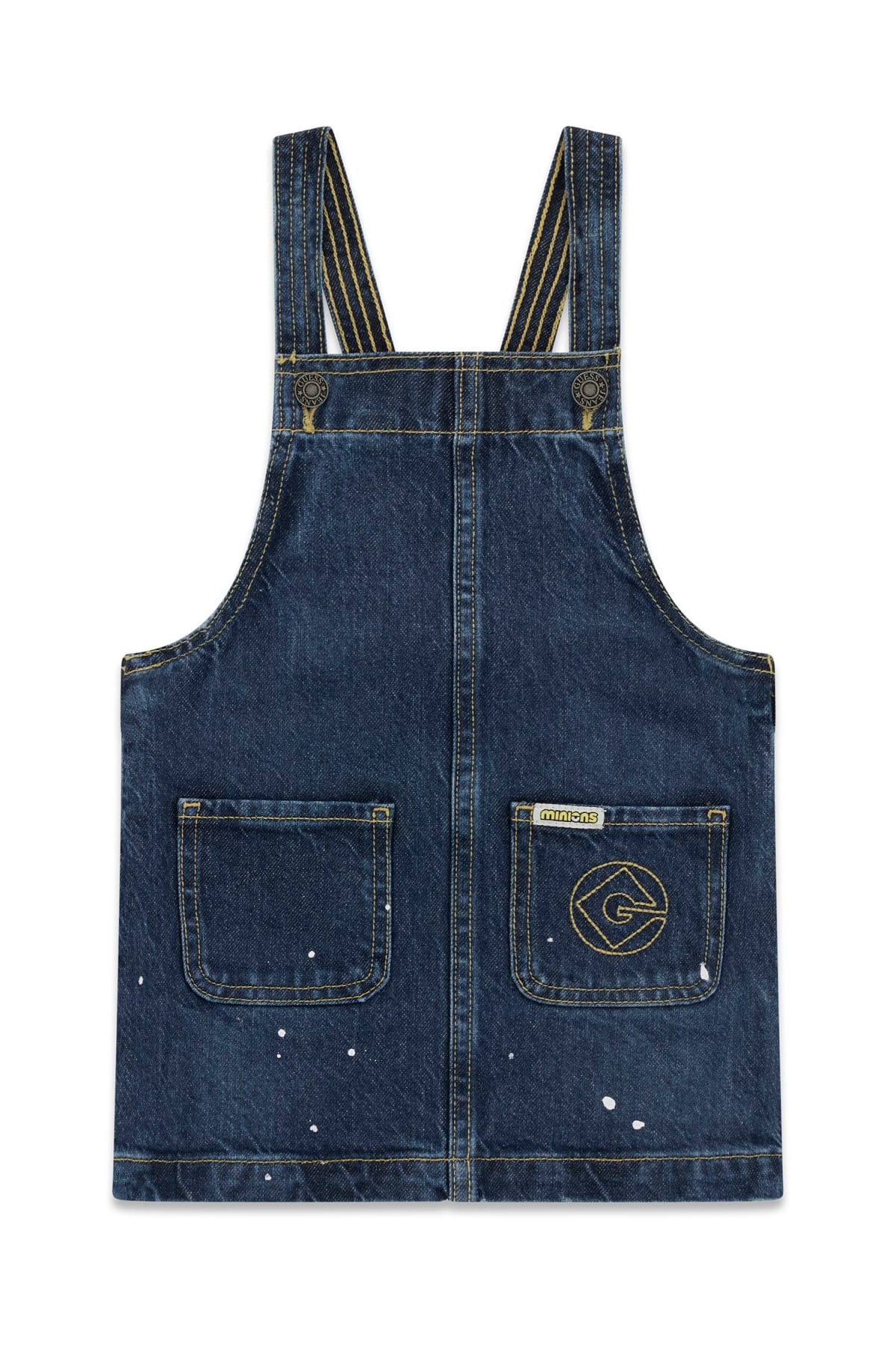 Дънков гащеризон Minions за момиче Guess