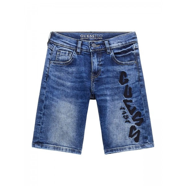 Къси дънки за момче GUESS