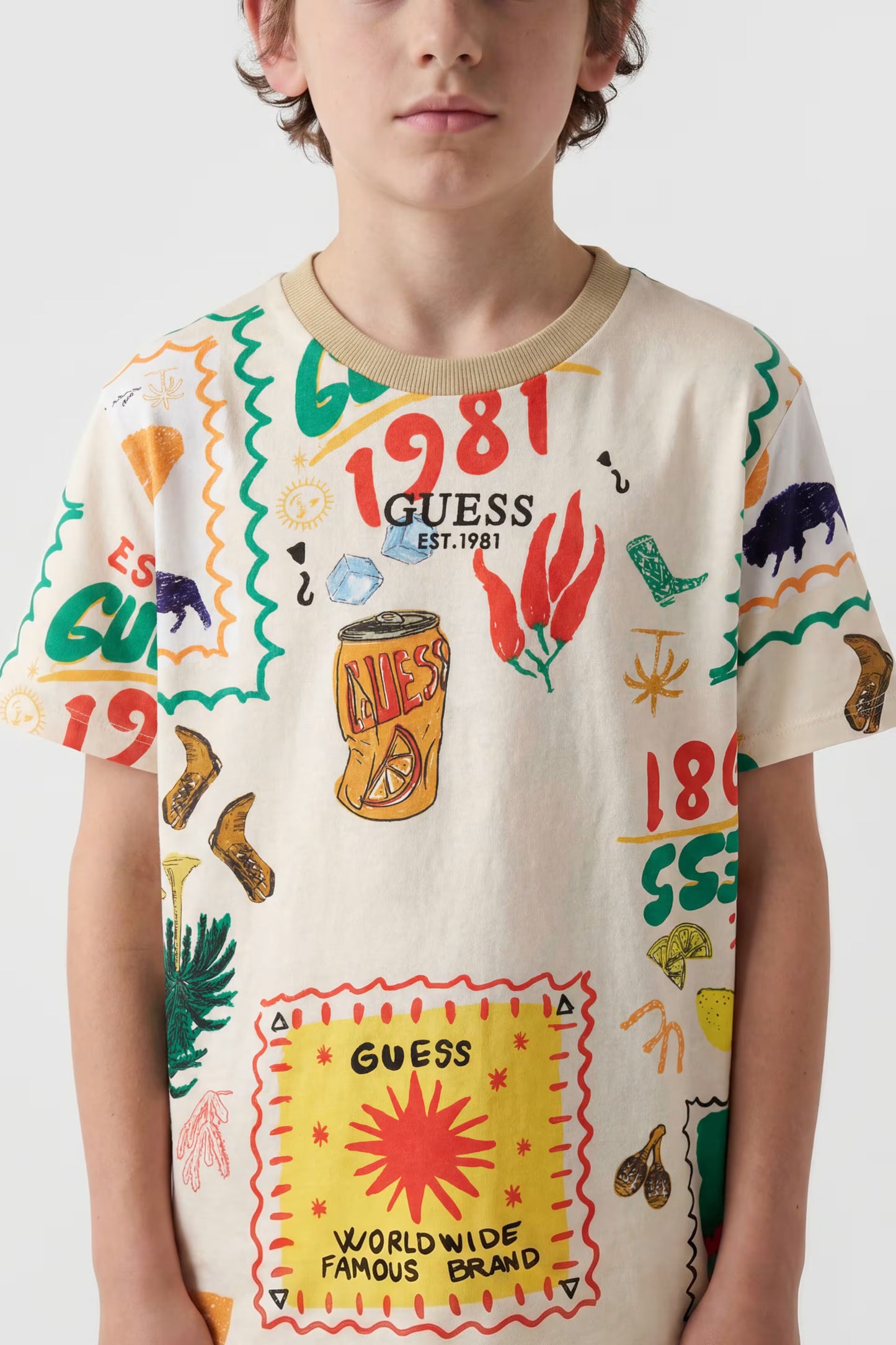 Тениска за момче GUESS