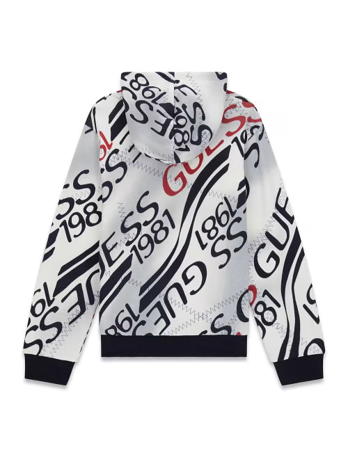 Суитшърт с качулка за момче Guess