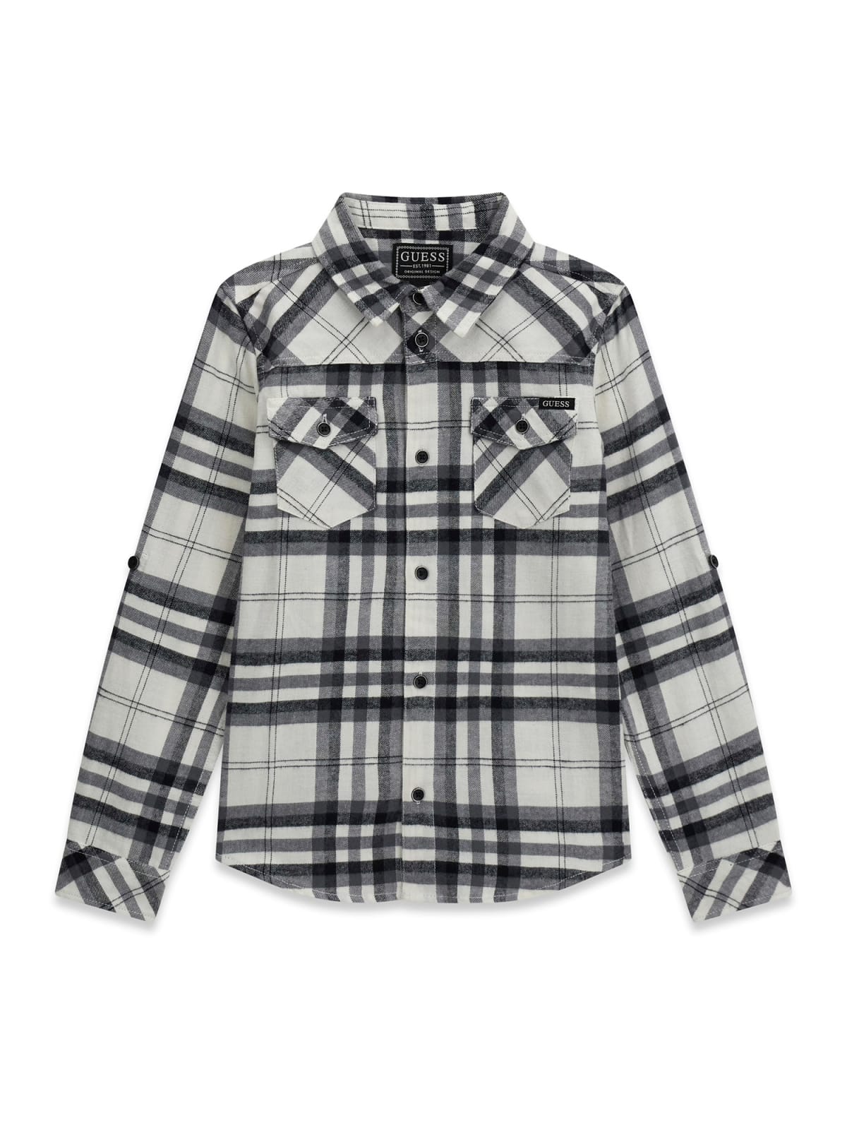 Риза каре за момче Guess
