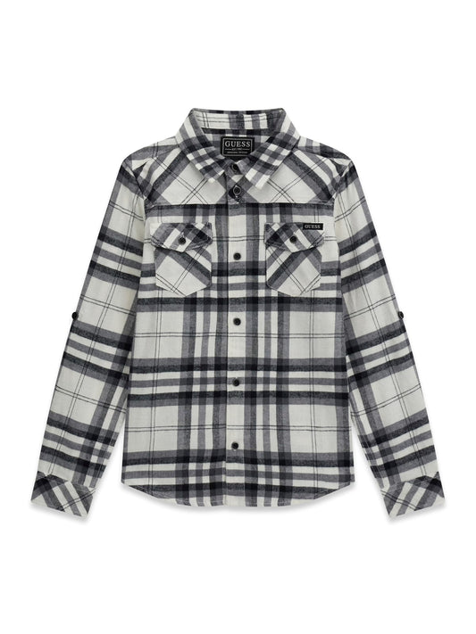 Риза каре за момче Guess