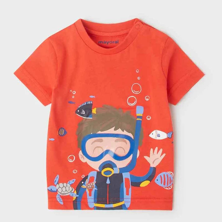 Тениска за момче Mayoral