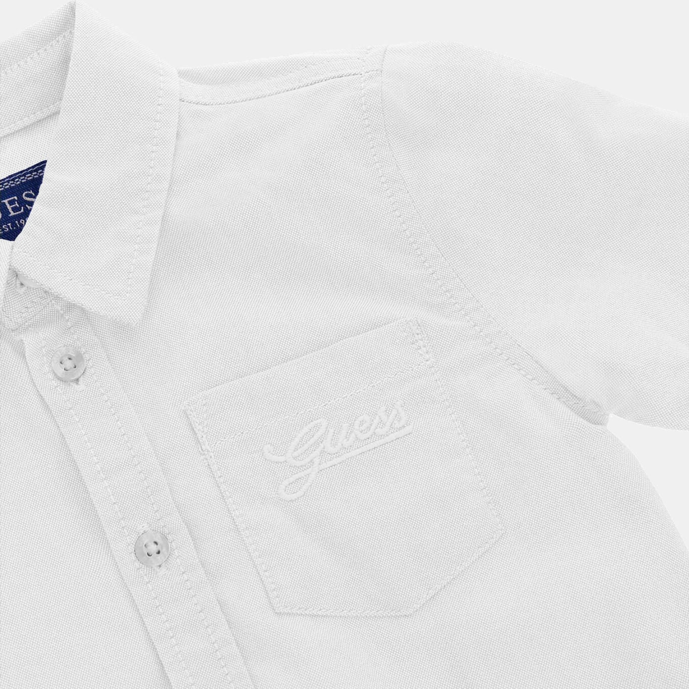 Риза за момче в бяло Guess