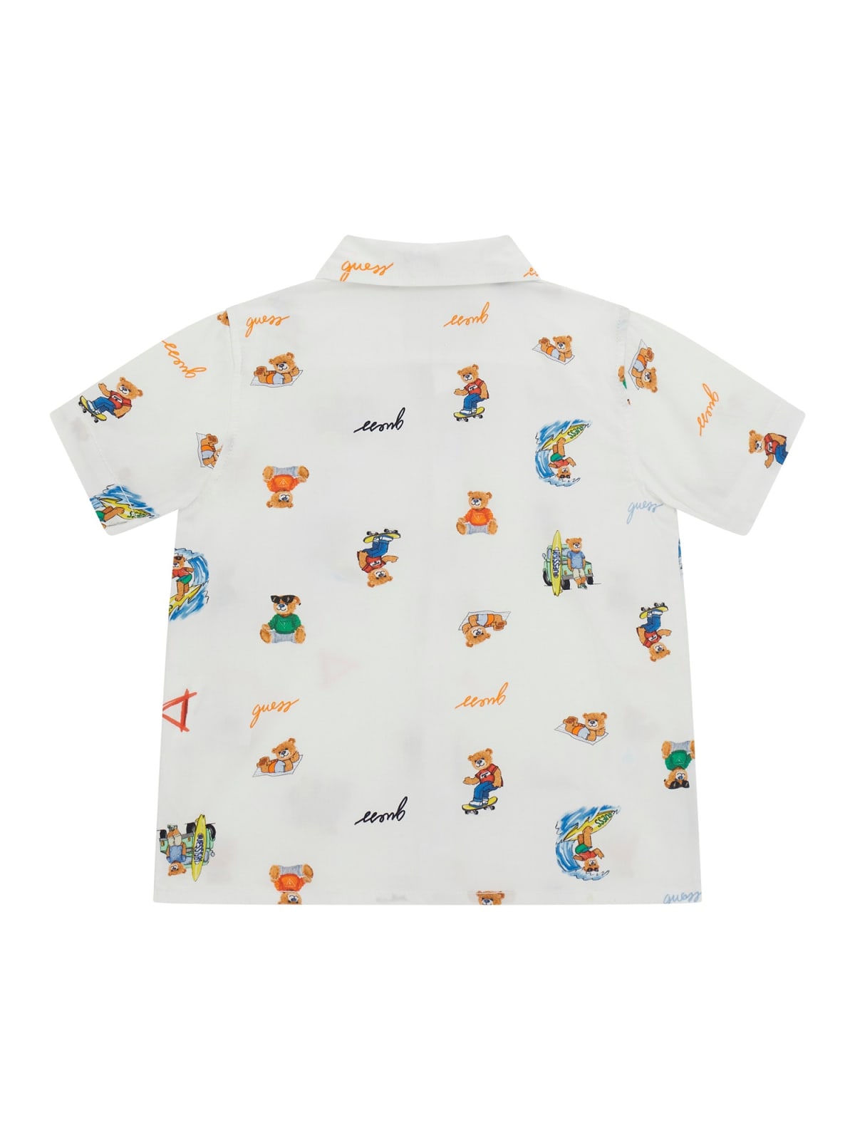 Риза за момче в бяло Guess