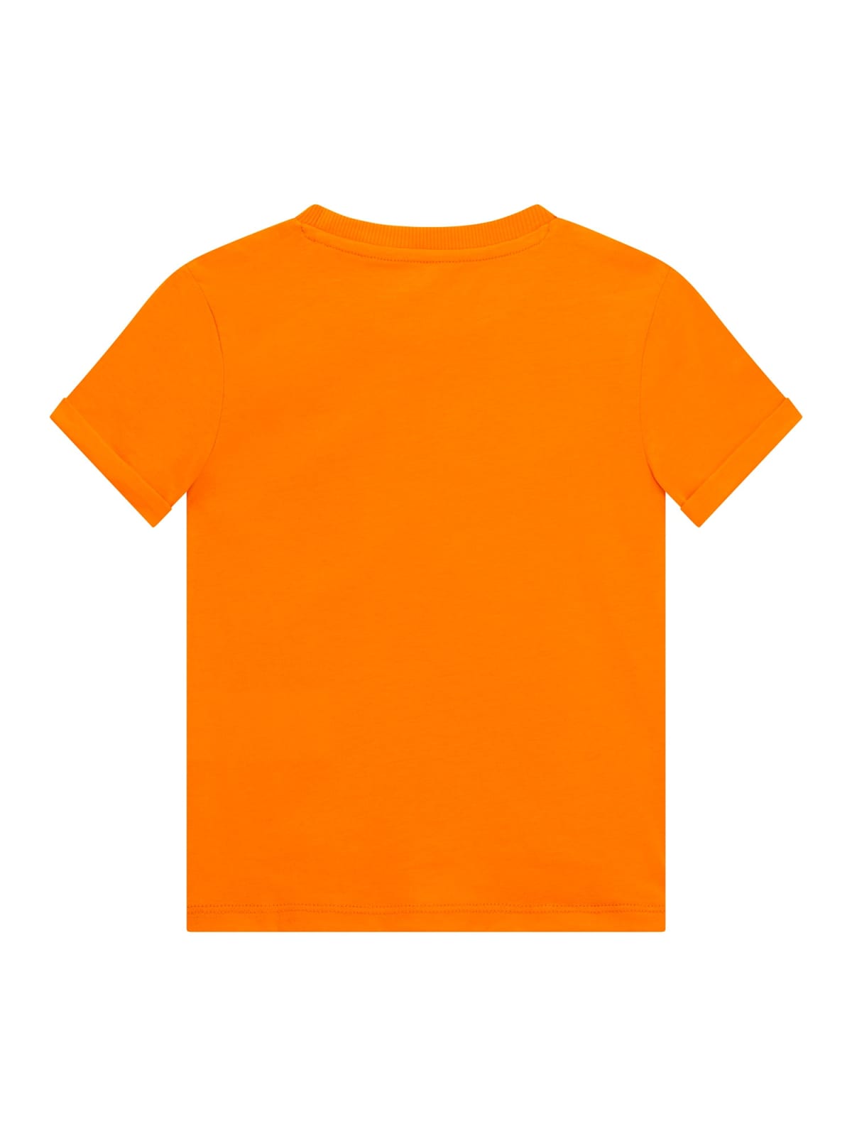 Тениска за момче в оранжево Guess