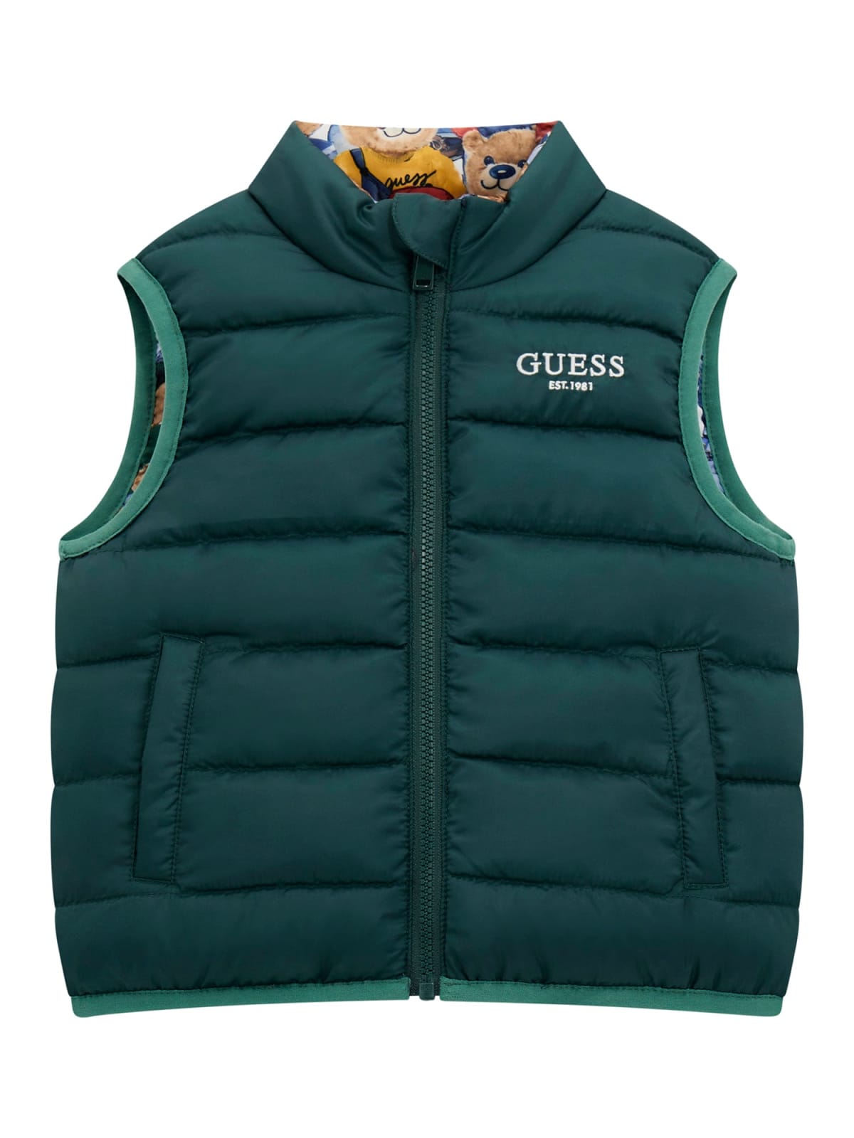 Children's vest with two faces Guess