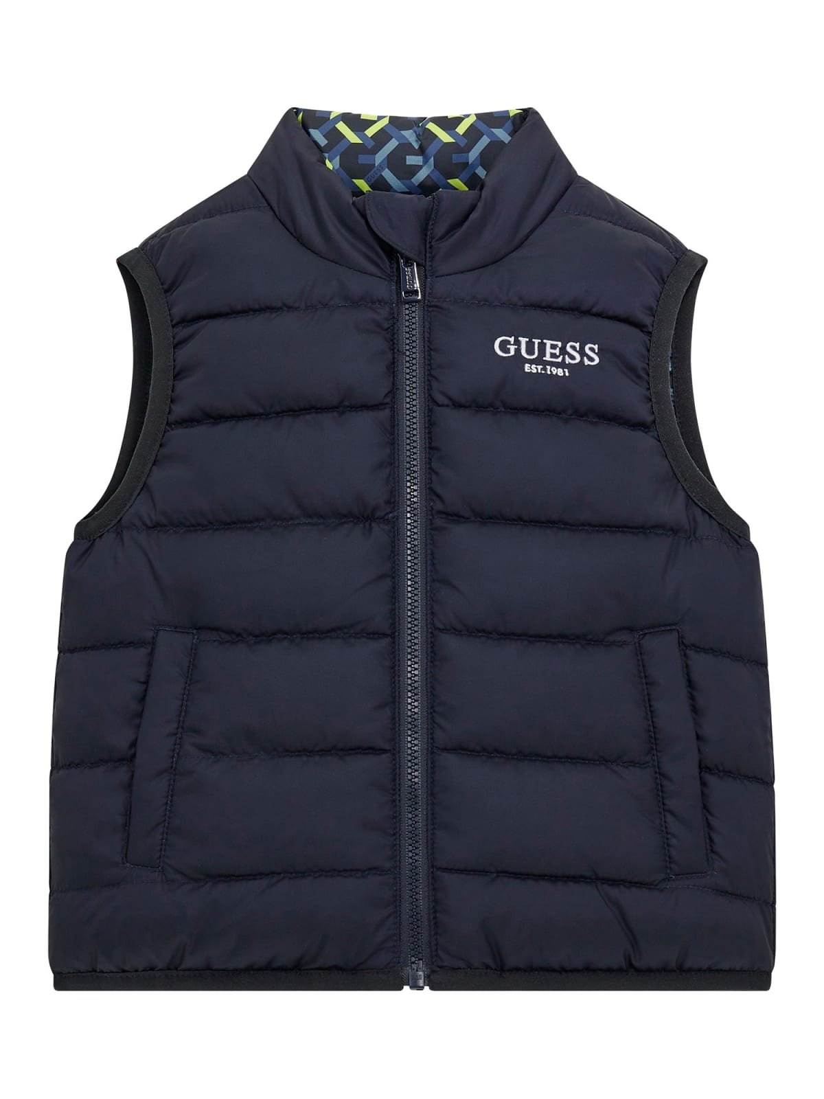 Children's vest with two faces Guess