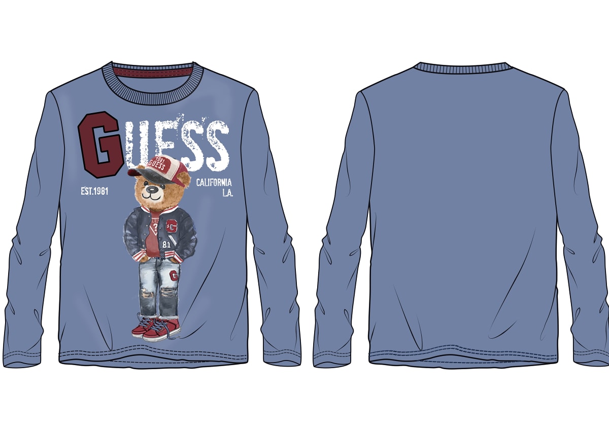 Блуза за момче Guess