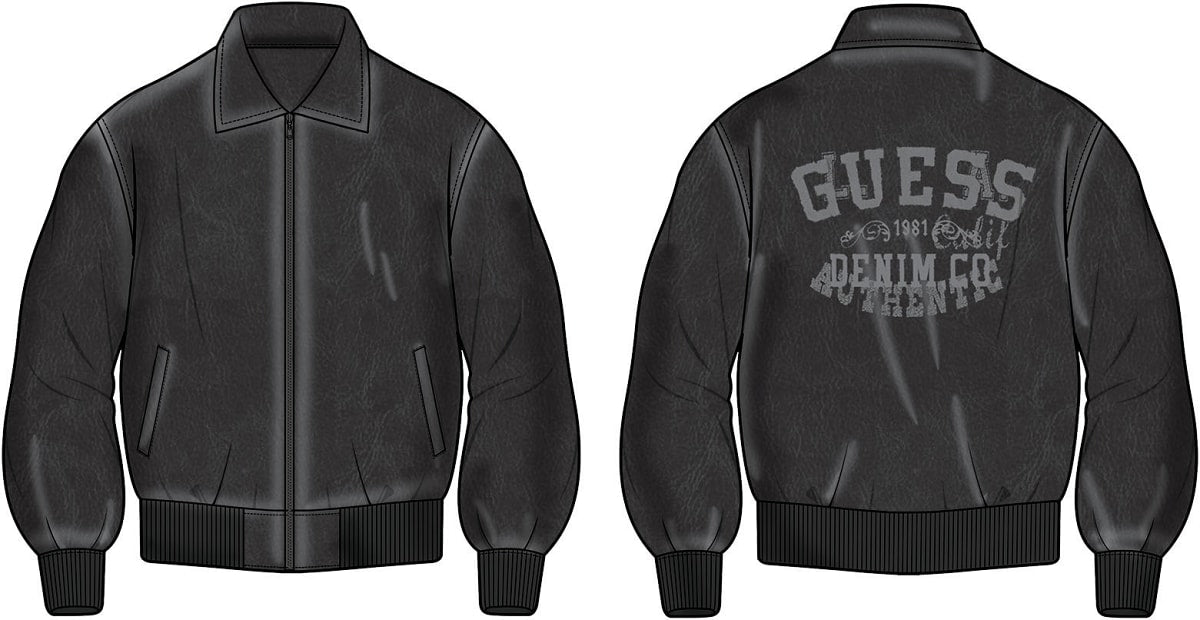 Guess leather jacket for boys