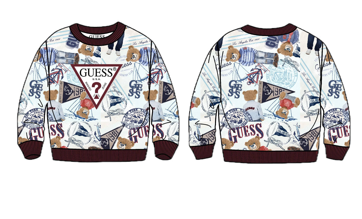 Суитшърт за момче GUESS
