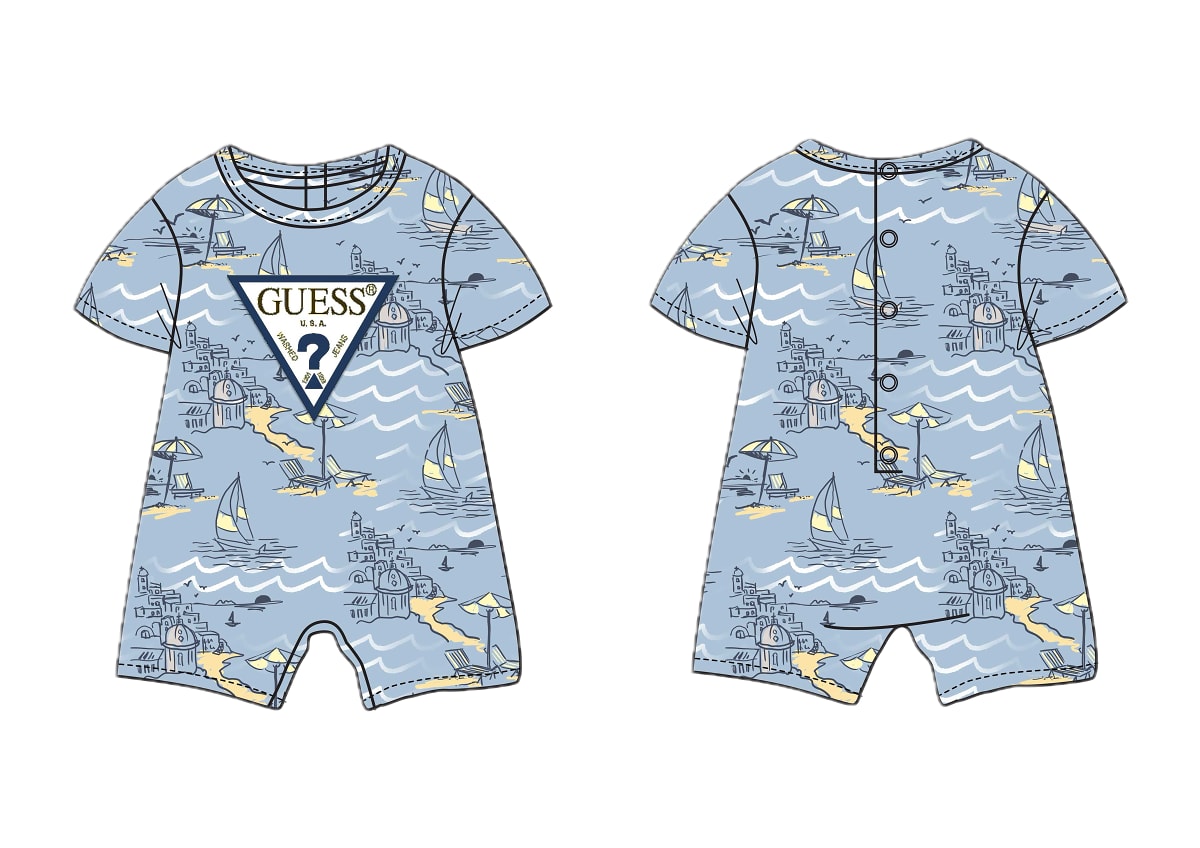 Боди за бебе момче Guess