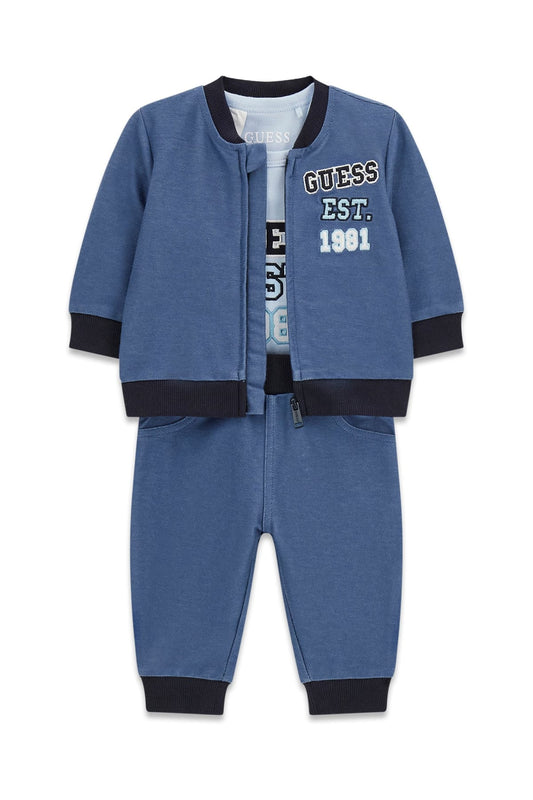 Комплект в три части за бебе Guess