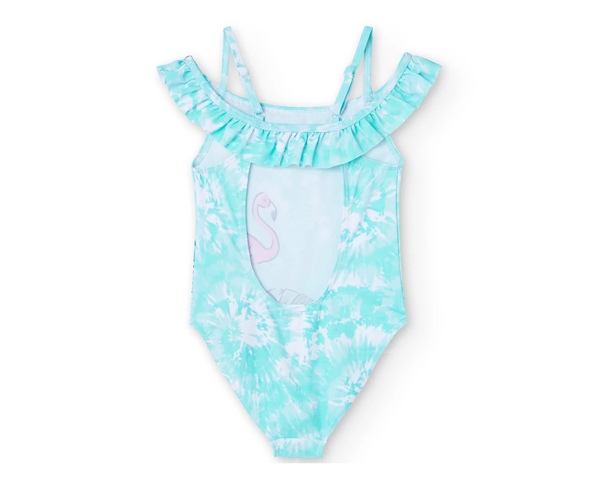Boboli girl's one-piece swimsuit